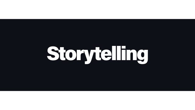 Cinematic Letterbox Storytelling Typography After Effects Template with Heavy Sans Words