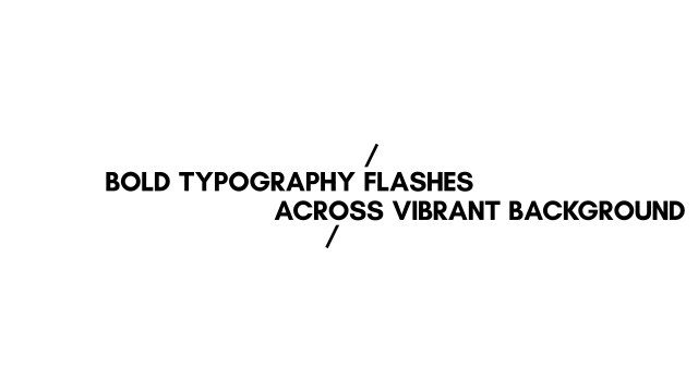 Free Premiere Pro Tiny Slash Duo Headline for Fashion Films
