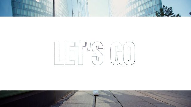 Outline Word Cutout Text Transitions with Clean White Wipe After Effects Template