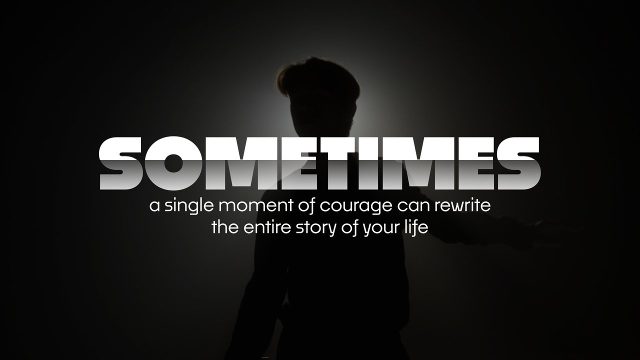 Distorted Bold Word Corporate Titles with Quote Caption Premiere Pro MOGRT