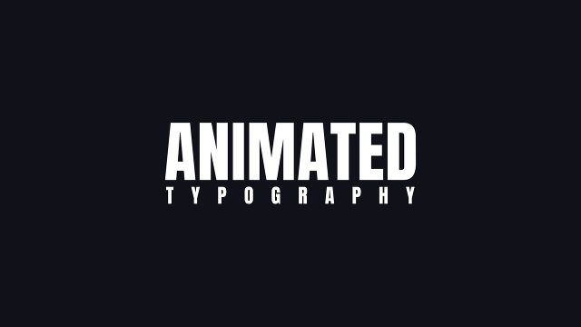 Condensed Headline with Widely Spaced Subline for Marketing Promos After Effects Project