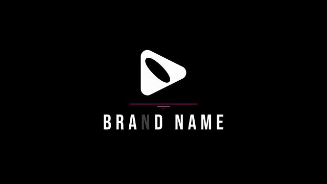 RGB Split Logo Reveal with Glitch Sound Effects Premiere Pro Template