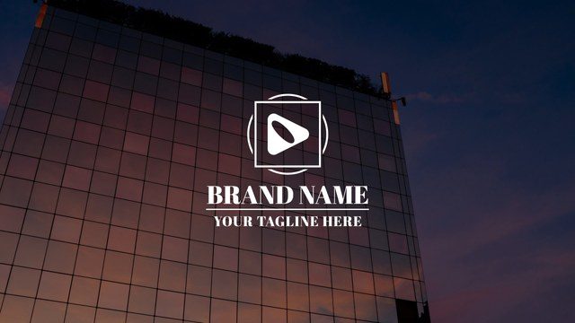 Modern Clean Logo Animation for Brands and Corporate Intros Free Template
