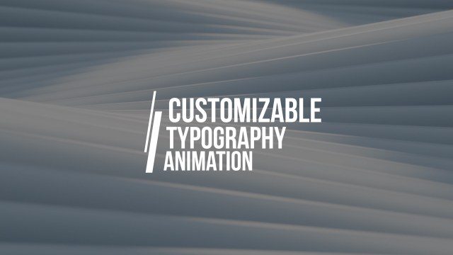 Film Title Card: Double Slash Stack – Free After Effects Project
