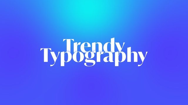 Stacked Serif Word Pair Titles with Cyan Halo Premiere Pro MOGRT