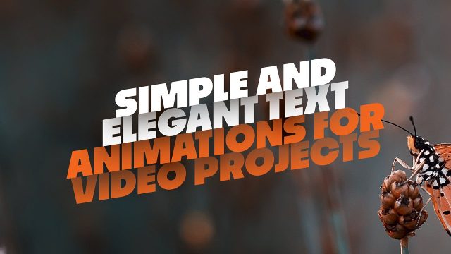 Bold Headlines After Effects Project