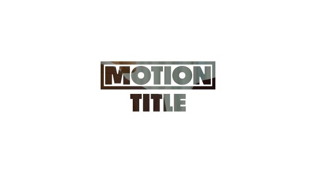 Masked Two Line Heading Animations with Diagonal Stripes After Effects Template