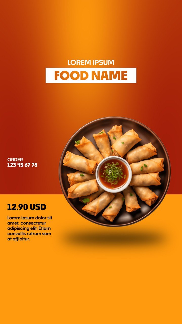 Vertical Split Background Order Line Product Promo After Effects Template