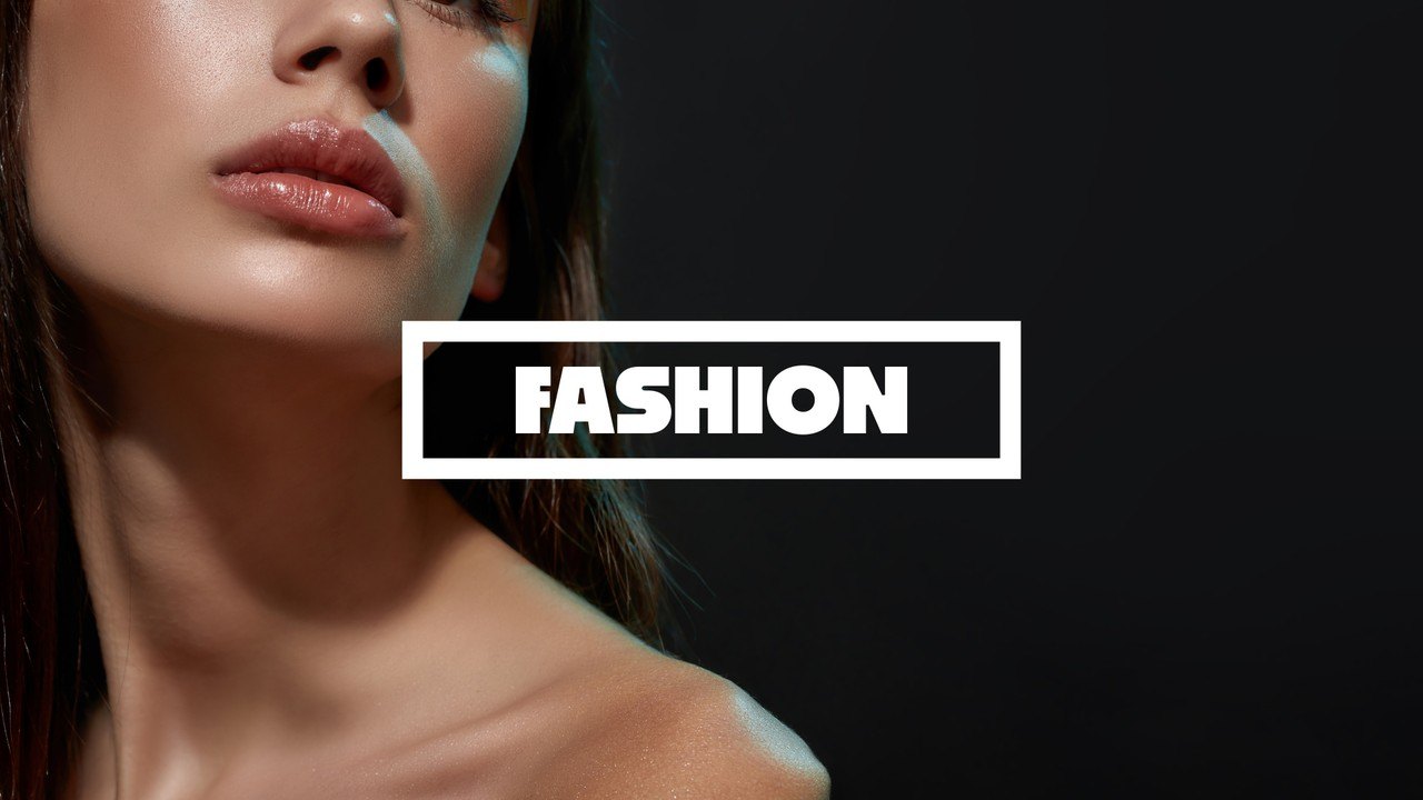 Beauty Editorial Text Effect with Framed Word Premiere Pro MOGRT