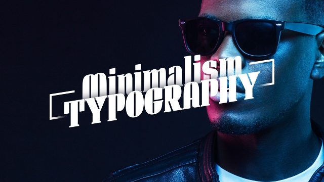 Boxed Typography Titles featuring Tilted Words and Script Accent After Effects Template