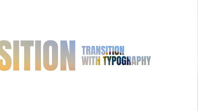 Panoramic Letter Pass Caption Transition Premiere Pro MOGRT
