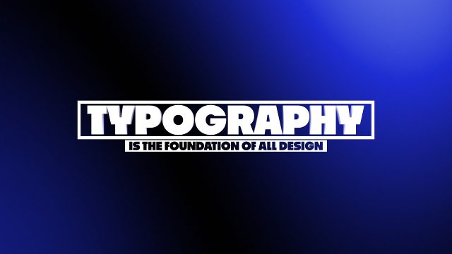 Trendy Abstract Text Effects
