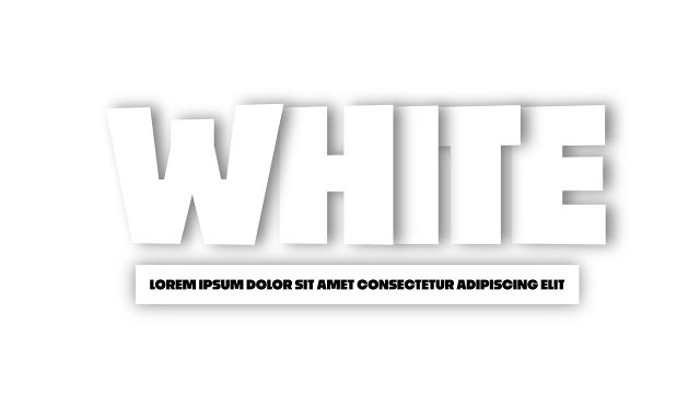 Corporate Huge Embossed White Word with Box Label for Restaurant Promos After Effects Project