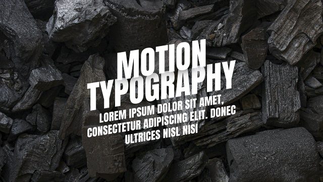 Rugged Editorial Title featuring Leaning Heading and Paragraph After Effects Template