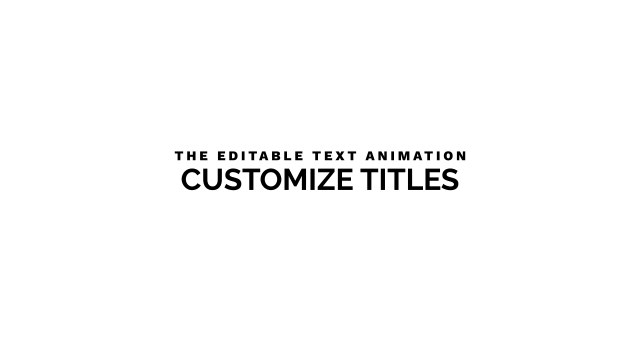 YouTube Typography: Caption over Bold – Free After Effects Project