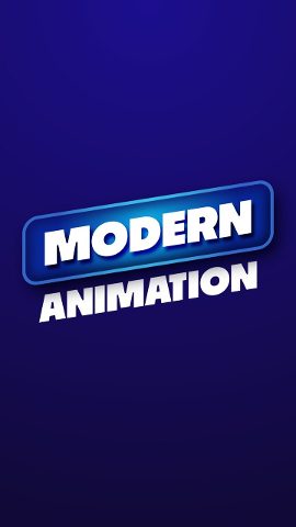 Vertical Neon Edge Slanted Badge Heading Typography Premiere Pro MOGRT