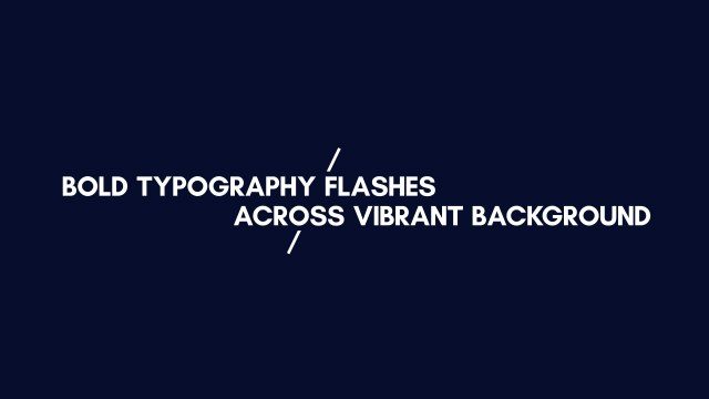 YouTube Headline: Slash Staggered – Free After Effects Project