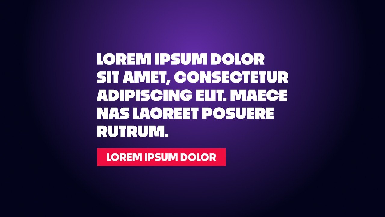 Statement Text Block Typography featuring Action Button Premiere Pro MOGRT