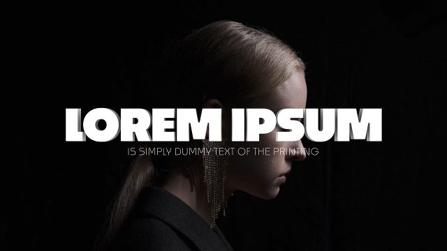 Massive Two Word Kinetic Typography Opener featuring a Tiny Caption Line MOGRT Pack for Premiere Pro