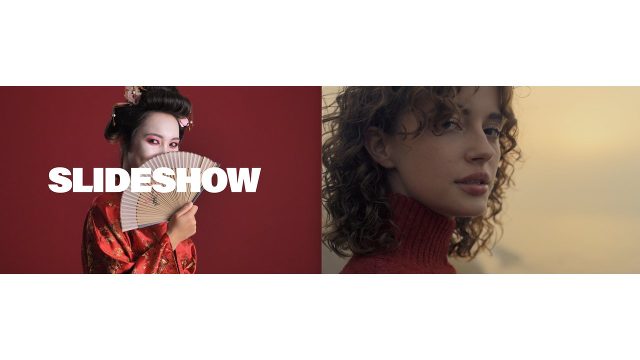 Warm Tone Portfolio Panel Slideshow After Effects Template