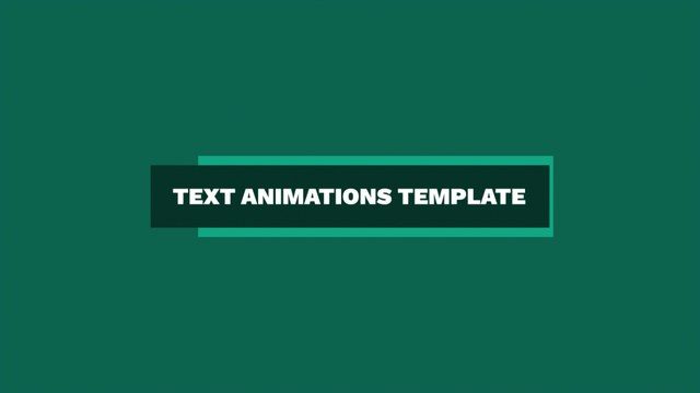 Colorful Motion Typography Free After Effects Text Animations Template