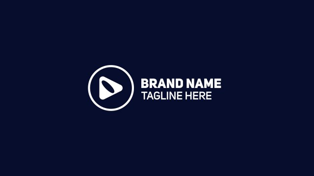 Minimal Clean Circle Logo Animation for Brand Intros – Free After Effects