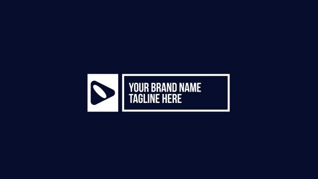 Minimal Logo Box Combo Logo Reveal – Free Premiere Pro MOGRT for End Cards