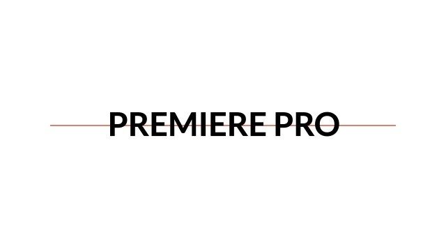 Free Premiere Pro Titles Template with Sophisticated Text Styling Animation