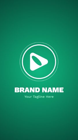 Creative Vertical Logo Reveals MOGRT Template