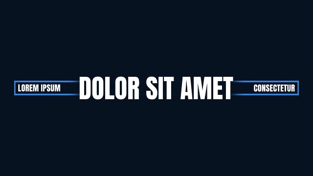 Modern and Stylish Text