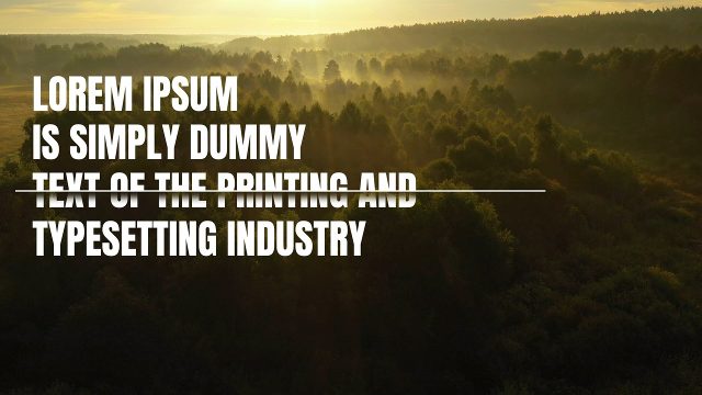 Strike Line Multi Line Caps Paragraph Corporate Text Animation After Effects Template