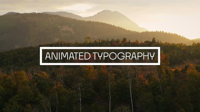 Clean Hairline Frame Caption Typography for Documentary Films Premiere Pro Template