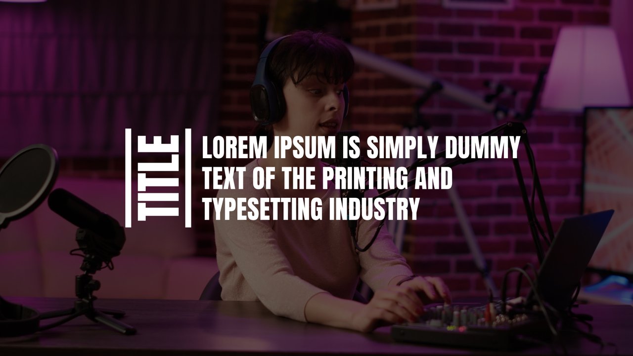 Sideways Stacked Word Corporate Titles featuring Paragraph Text Premiere Pro MOGRT