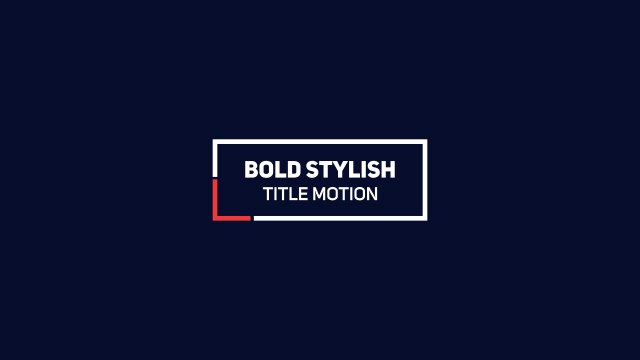 News Headline: Accent Corner Box – Free After Effects Project