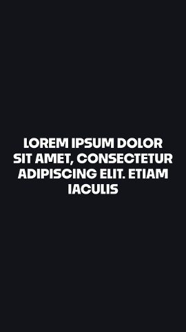 Vertical Quote Text Block Typography in Centered Caps Premiere Pro MOGRT