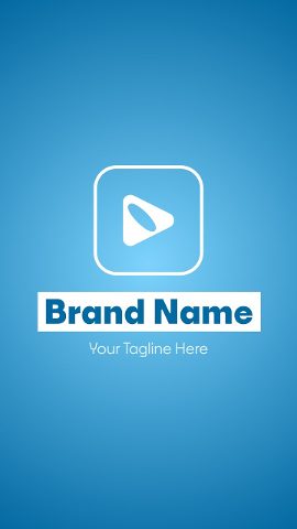 Glossy Vertical Logo Opener for Premiere Pro