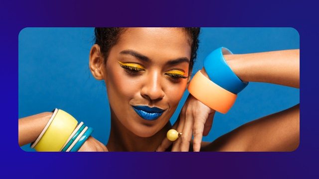 Vibrant Picture Openers featuring Teal Pink Heading Card Premiere Pro MOGRT