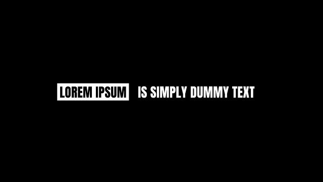 Boxed Keyword Caption Text Animation for Explainer Videos After Effects Template