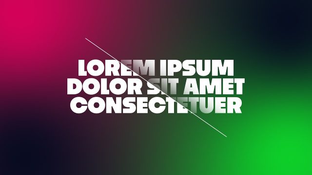 Minimalist Corporate Typography Premiere Pro Template