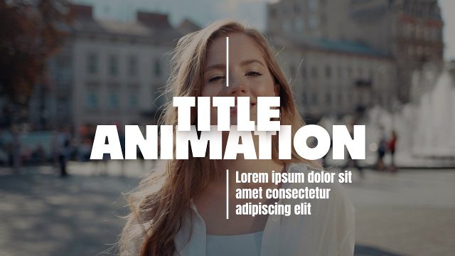 Bold Double Title with Line Title Animations MOGRT Pack for Premiere Pro
