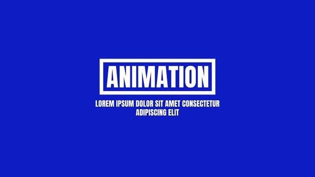 Framed Headline and Copy Block Title Animations for Beauty Videos After Effects Templates