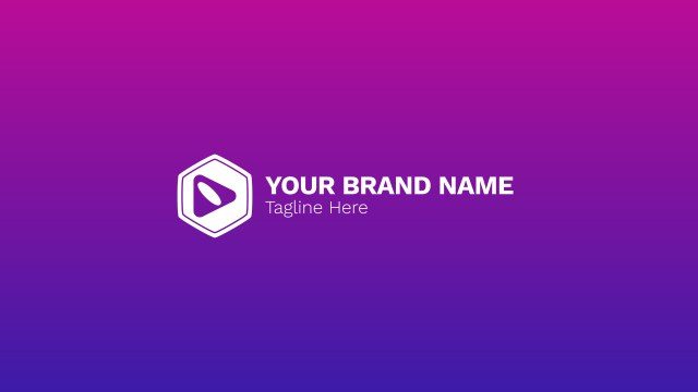 Professional Free After Effects Logo Message Animation Template for Branding Videos
