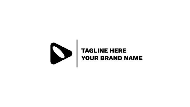 Minimal Divider Brand Tagline Logo Reveal for Agency Showreels – Free After Effects