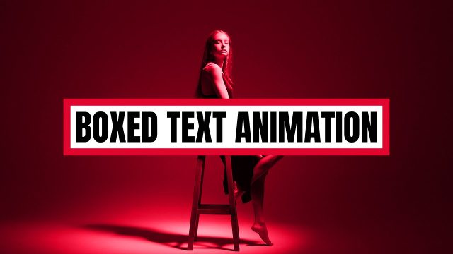 Corporate Condensed Box Frame Title Animations MOGRT for Premiere Pro