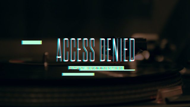 Ultra HD Energetic Glitch Effect Titles and Modern Text for Podcasts