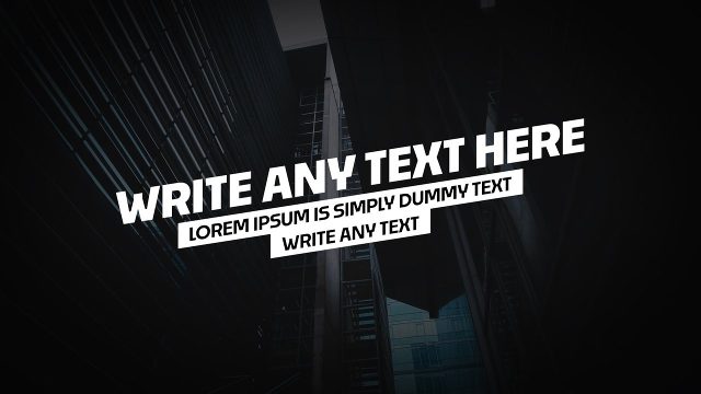Tilted Bold Quote Text Animations for Presentations MOGRT Template