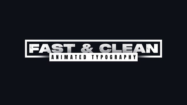 Modern and Elegant Titles After Effects Video Template