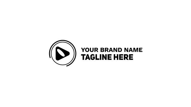 Brand Circle Wordmark Logo Reveal – Free Premiere Pro Template