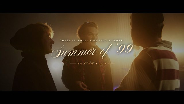 Retro Script Coming of Age Movie Title After Effects Template
