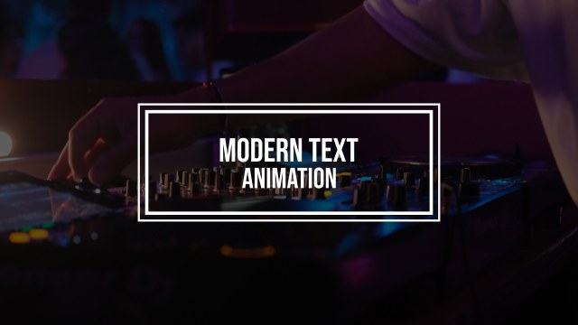 Twin Border Box Headline MOGRT for Conference Openers – Free Premiere Pro